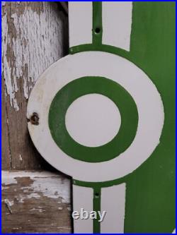 Vintage Lunch Porcelain Sign Diner Resturant 46 Neon Skin Art Deco Food Beverag