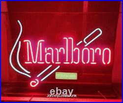 Vintage Marlboro Cigarette Neon Sign Works No Issues Ready2Display 28x21 Inch