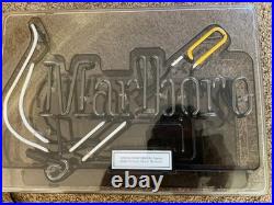 Vintage Marlboro Cigarette Philip Morris Everbrite Neon Light Sign Store Display