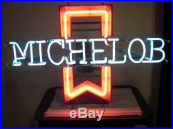 Vintage Michelob Beer Neon Lighted Sign