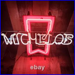 Vintage Michelob Neon Ribbon Sign 25 X 20 X 6 Anheuser Busch Tested Please Read