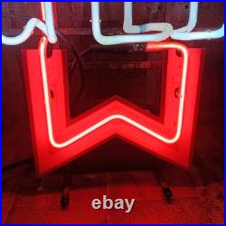 Vintage Michelob Neon Ribbon Sign 25 X 20 X 6 Anheuser Busch Tested Please Read