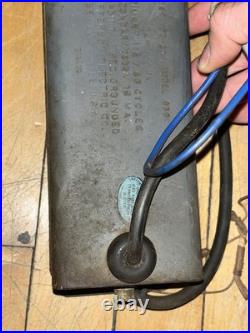 Vintage Miller Beer Neon Sign Transformer 7500V Untested AS IS