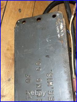 Vintage Miller Beer Neon Sign Transformer 7500V Untested AS IS