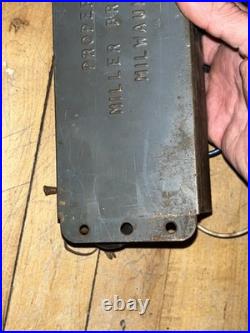 Vintage Miller Beer Neon Sign Transformer 7500V Untested AS IS