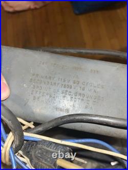 Vintage Miller Beer Neon Sign Transformer 7500V Untested AS IS