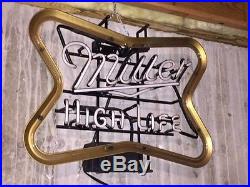 Vintage Miller High Life Neon Sign