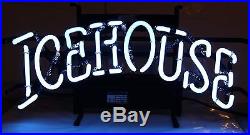 Vintage Miller Icehouse Neon Beer Sign Milwaukee Plank Road Brewery