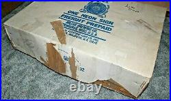 Vintage Miller Lite Neon Beer Sign Quad 1992 With Original Box #57-53373
