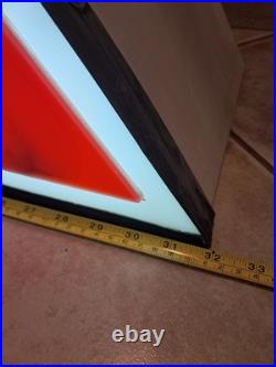 Vintage Mitsubishi Dealership Sign Neon EVO Lancer GSR 3000 OOAK Large 31X28X10