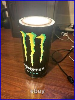 Vintage Monster Energy LED Sign Light Lamp Works RARE