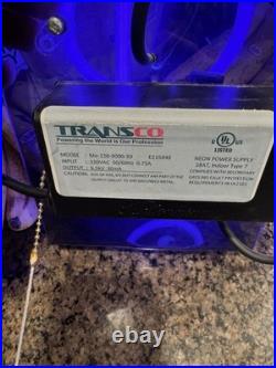 Vintage Music Note 15 Sign TRANSCO Transformer! Treble Clef REAL GLASS NEON