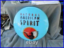 Vintage Natural American Spirits Neon Sign Face Replacement Estate Find