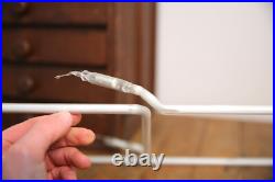 Vintage Neon Ad Clock Telechron advertising sign NOS Turquoise neon tube part