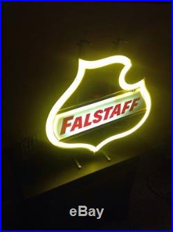 Vintage Neon Beer Falstaff beer neon sign