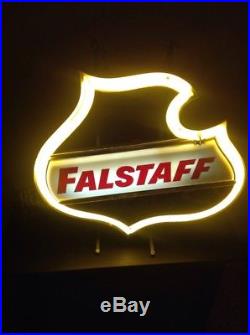 Vintage Neon Beer Falstaff beer neon sign