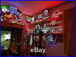 Vintage Neon Beer Sign Collection, 50+ and spares