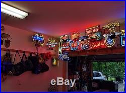 Vintage Neon Beer Sign Collection, 50+ and spares