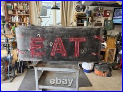 Vintage Neon EAT Sign