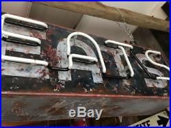 Vintage Neon Eats Sign Two Sided Shipping Available