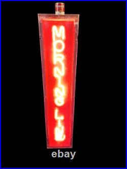 Vintage Neon Sign Belmont Raceway Morning Line 4' Plus