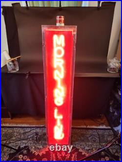 Vintage Neon Sign Belmont Raceway Morning Line 4' Plus