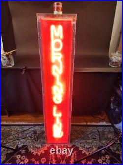 Vintage Neon Sign Belmont Raceway Morning Line 4' Plus