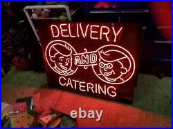 Vintage Neon Sign Delivery And Catering