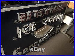 Vintage Neon Sign Rare Betsy Ross Ice Cream Sandwiches