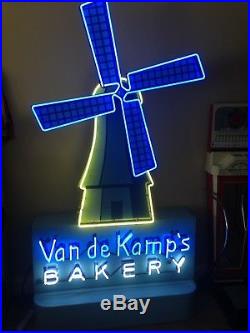 Vintage Neon Sign Van De Kamp Windmill
