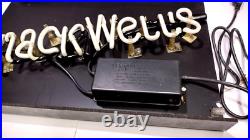 Vintage Neon Tech Nabisco SnackWells Ice Cream Neon Sign Power On 24X16 Inches