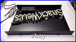 Vintage Neon Tech Nabisco SnackWells Ice Cream Neon Sign Power On 24X16 Inches