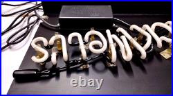 Vintage Neon Tech Nabisco SnackWells Ice Cream Neon Sign Power On 24X16 Inches