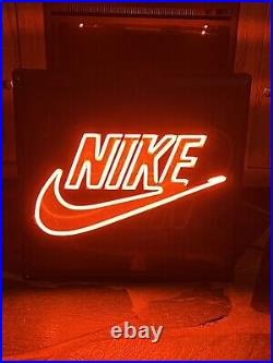 Vintage Nike Neon Sign From 1990