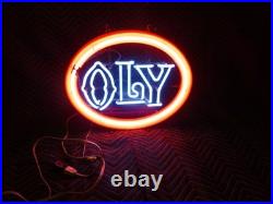 Vintage OLY Olympia Beer neon sign