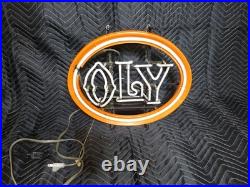Vintage OLY Olympia Beer neon sign