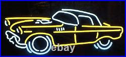 Vintage Old Car Auto 24x20 Neon Sign Lamp Light Visual Nightlight Display Bar