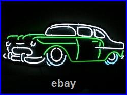 Vintage Old Classic Car 20x16 Neon Sign Bar Lamp Beer Light Party Man Cave