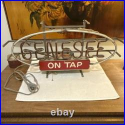 Vintage Old Genesee Beer Neon Sign. Works 24.5 X 12.5 Vintage Old Genesee Beer Neon Sign. Works 24.5 X 12.5