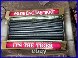 Vintage Olde English 800 Classic Neon Beer Sign Nob