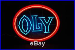 Vintage Oly Olympia Beer Neon Sign