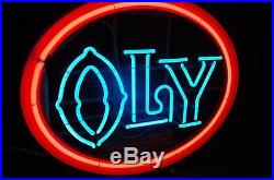 Vintage Oly Olympia Beer Neon Sign