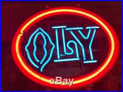 Vintage Olympia Oly Beer Neon Sign
