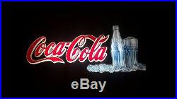 Vintage Original Coca Cola Neon Sign, Man Cave, Bar Light, Coke Lamp, 25x12,62x30cm