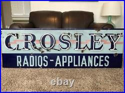 Vintage Original Crosley Neon Sign
