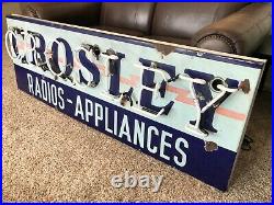 Vintage Original Crosley Neon Sign