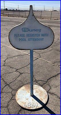 Vintage Original Dunes Las Vegas Casino sign