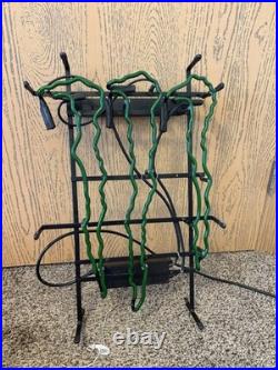 Vintage Original Monster Energy M Claw Green Neon Sign. 22x16. Commercial