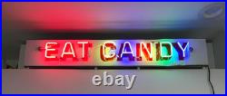 Vintage Original Neon Sign Movie Theater Concession 1940s Works