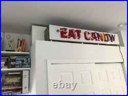 Vintage Original Neon Sign Movie Theater Concession 1940s Works